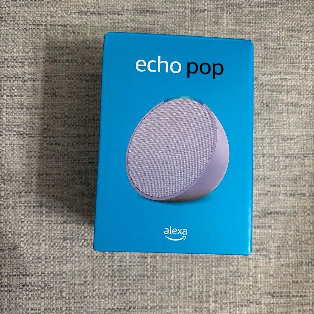 Echo Pop Smart Speaker in Purple